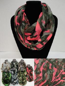 Light Weight Infinity Scarf [Camo]